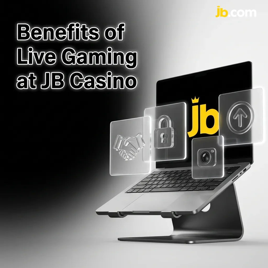 Live dealer at JB Casino interacting with players through HD stream showing cards and roulette wheel in real-time