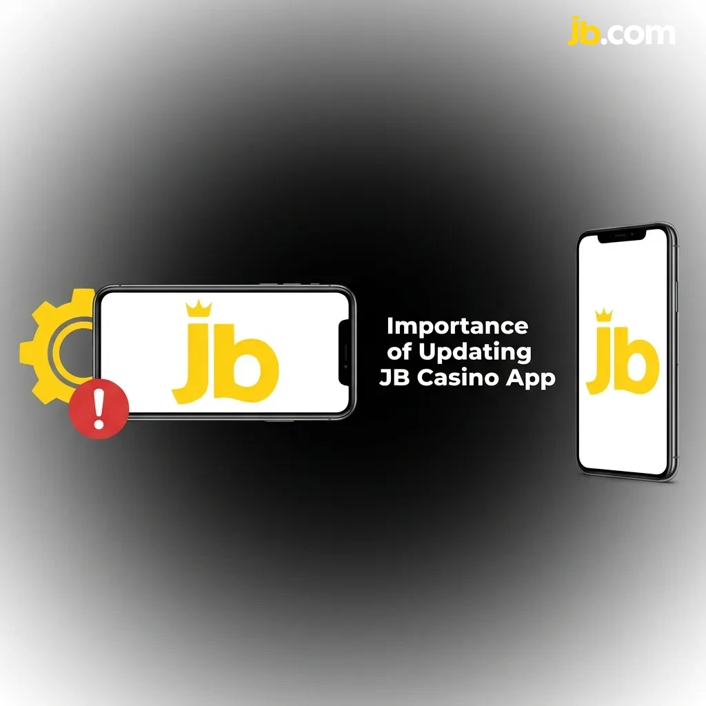 Updated JB Casino app interface showing new features, security improvements, and enhanced sports betting options