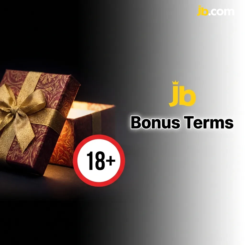 JB Casino bonus terms and conditions outlining wagering requirements, eligibility, and withdrawal rules for promotions.