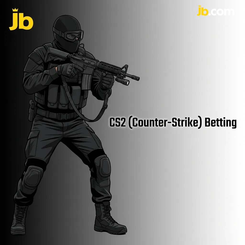 Counter-Strike 2 players competing in a professional esports tournament with betting options and major championship logos displayed
