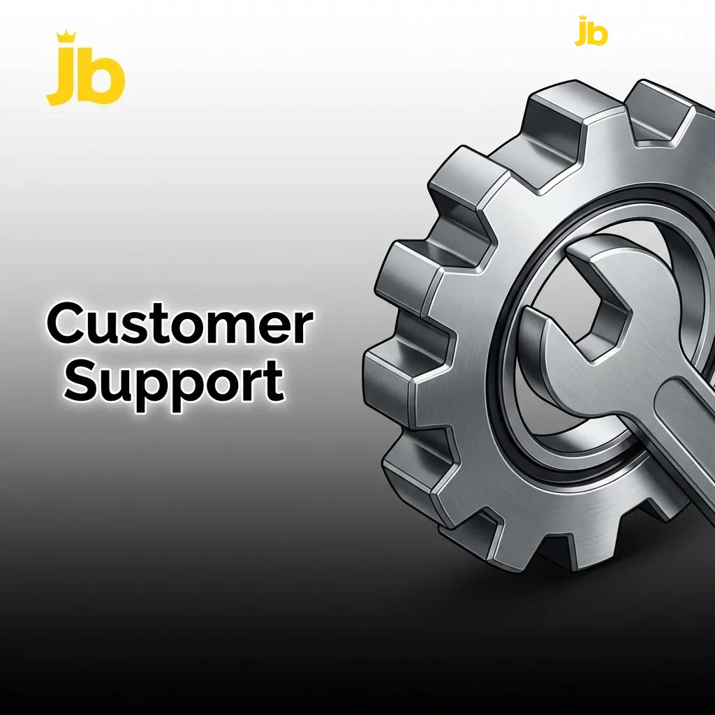 JB Casino customer support options including 24/7 live chat, email, phone, and FAQ for Gambian players