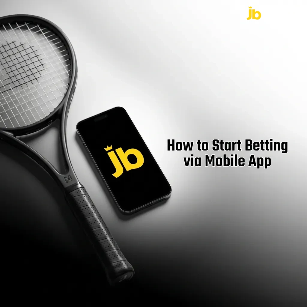 Mobile sports betting interface showing bet slip, odds selection, and stake entry on JB Casino app
