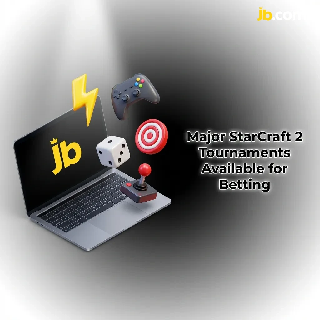Major StarCraft 2 tournaments including GSL, ESL Masters, and IEM Katowice featured on JB Casino betting platform