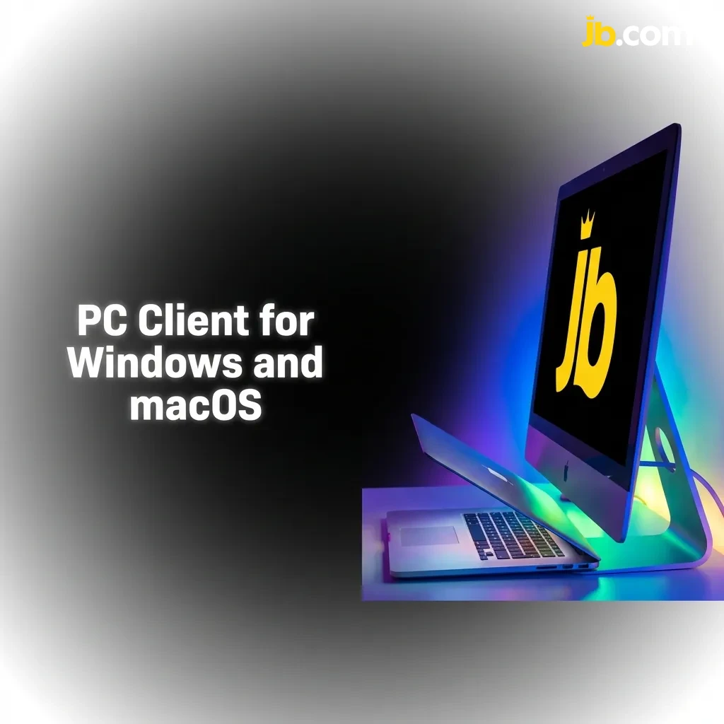 JB Casino website displayed on desktop computer screen showing browser-based gaming interface