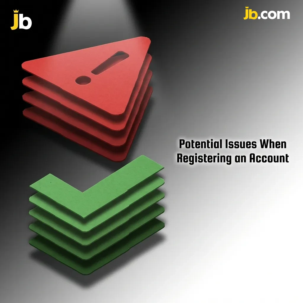 Table showing common account registration problems and their solutions for troubleshooting signup issues.