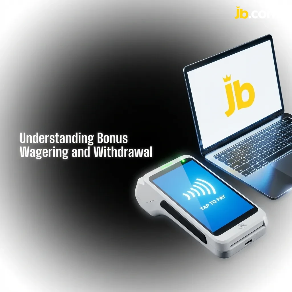 Diagram showing bonus account separation from main balance with wagering requirements and withdrawal process flow