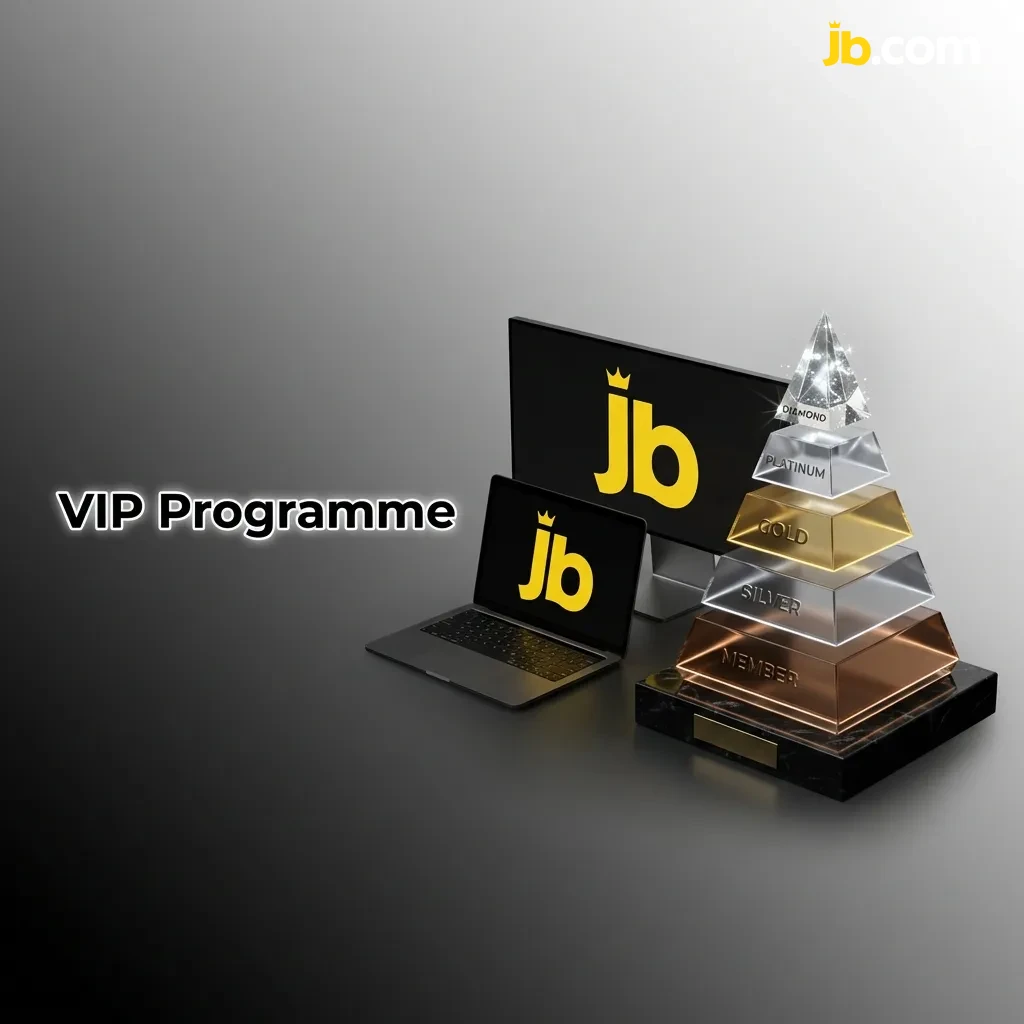 Six-tier VIP loyalty programme pyramid showing Bronze to VIP Elite levels with increasing rewards and benefits